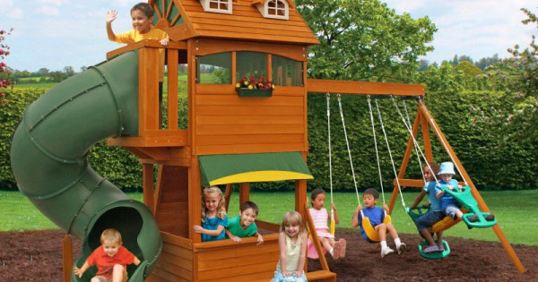 KidKraft Portland Playset and Swing Set - BJs WholeSale Club